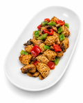 Marinated Grilled Chicken with Roasted Vegetables
