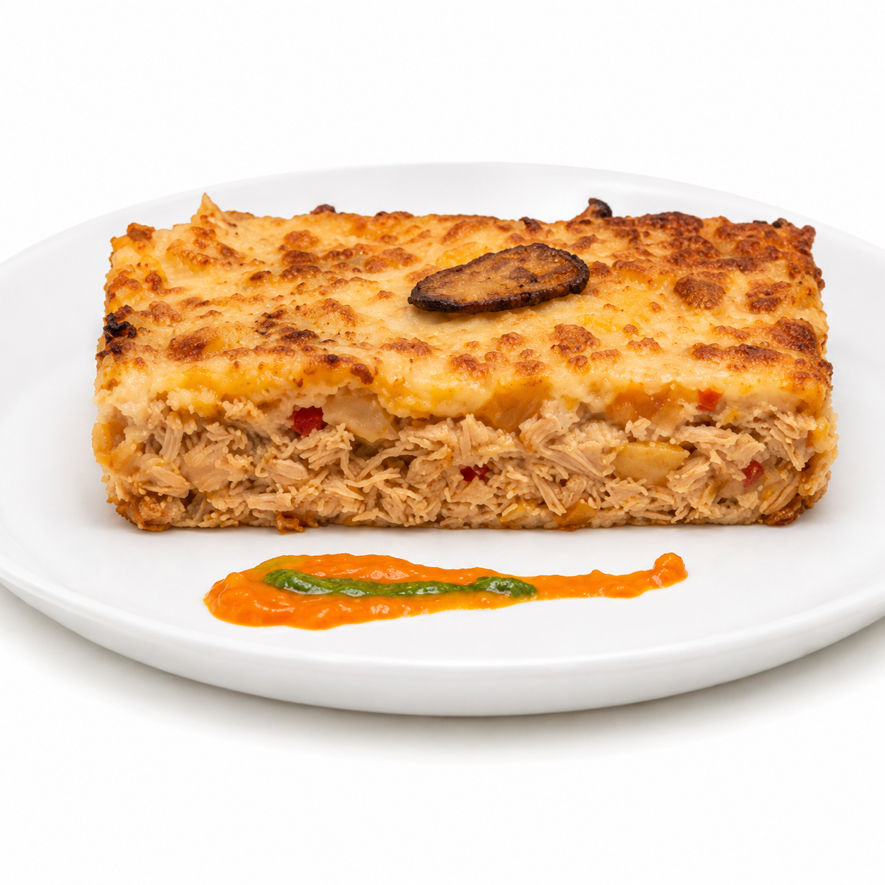 Chicken and oven Sweet Plantain – Pastelón