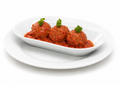 Albóndigas de pavo en salsa de tomate y leche de coco