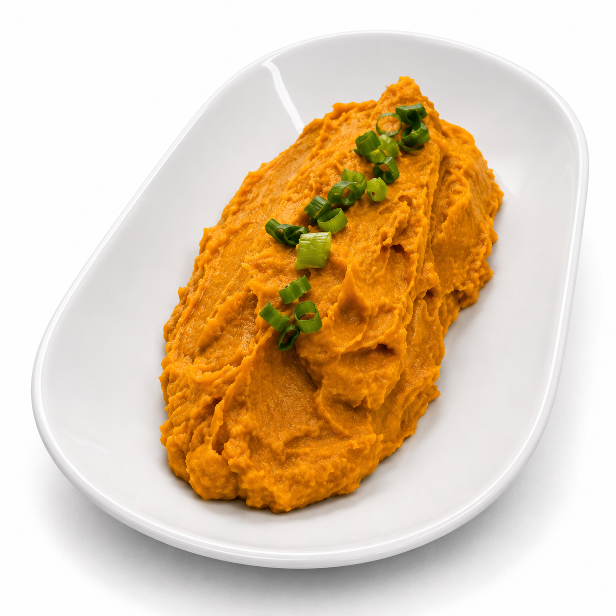 Puré de batata asada con parmesano