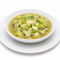 Homemade keto chicken vegetable soup by Casera Healthy Food