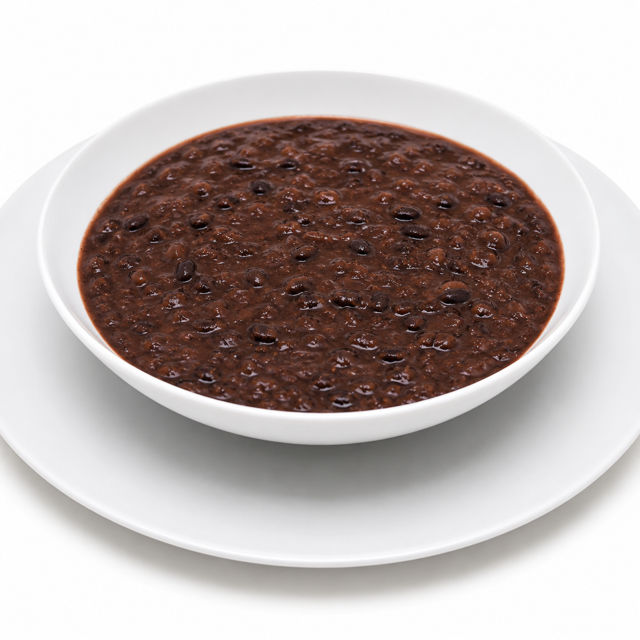 Homemade black beans by Casera Healthy Food