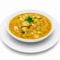 Homemade chicken and vegetables soup by Casera Healthy Food