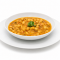 Homemade vegan chickpea soup by Casera Healthy Food
